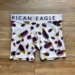 American Eagle | Rare Eggplant Print Boxer Briefs (X-Small)